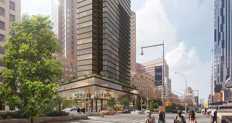 The proposed development will span 363,336 square feet (110,000 square meters), with 310,077 square feet (95,000 square meters) designated for offices.