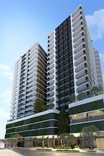 The new development application was submitted for 26 Balaclava Street which is located in the Brisbane neighborhood Woolloongabba. Image credit: GenC Investments Pty Ltd (developer) / Nam Concept Pty Ltd (copyright and design rights).
