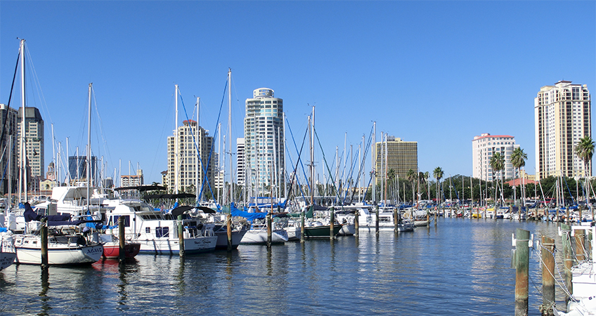 The proposed project will be located in downtown St. Petersburg Florida, near Tampa Bay. Image credit: John O'Neill, CC BY-SA 3.0 <https://creativecommons.org/licenses/by-sa/3.0>, via Wikimedia Commons