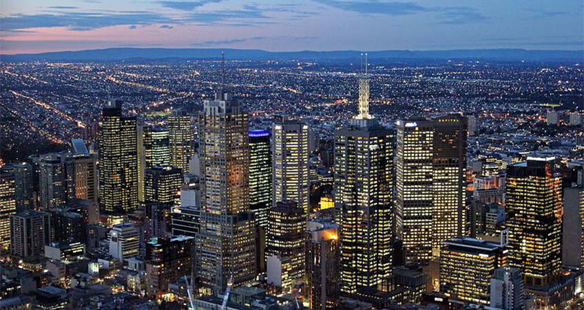 405 Bourke Street is located in Melbourne’s central business district. Image credit: Nazareth College, CC BY 2.0 <https://creativecommons.org/licenses/by/2.0>, via Wikimedia Commons