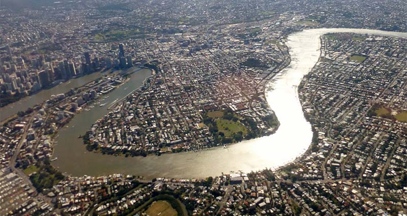 The South City Square Complex is located in Brisbane's inner suburb Woolloongabba. Image credit: OZ & SUSAN, licensed under CC BY-NC-SA 2.0