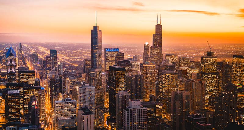 Several buildings in Chicago are responding to the increased interest in smaller floor plates. Image credit: Ozzie Stern on Unsplash.