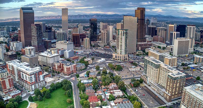 One River North is being constructed in Denver. Image credit: Andrew Coop on Unsplash