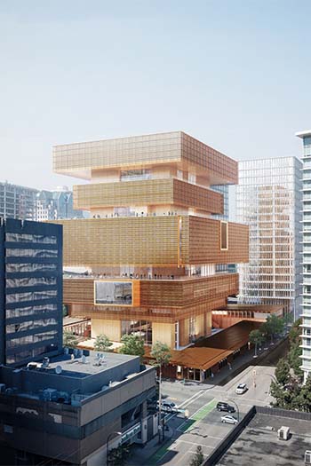 The Vancouver Art Gallery has been redesigned, with elements nodding to the Coast Salish, the local Indigenous peoples. Image credit: Herzog & de Meuron