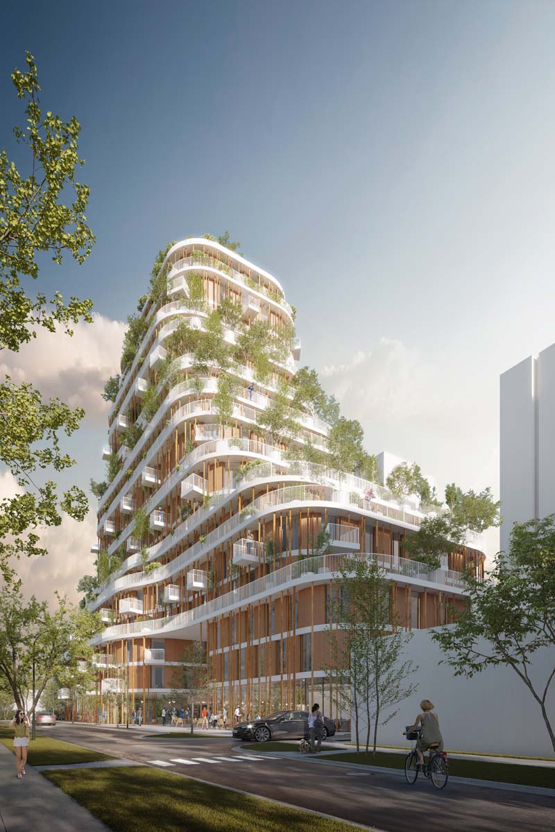Rendering of Urban Agency Architects' design for Vancouver Forest. Image credit: Urban Agency Architects
