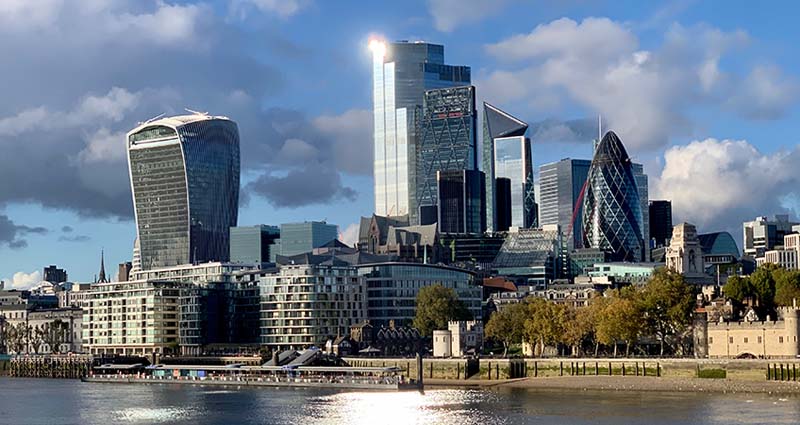 London. GJ Marshy
